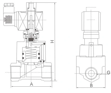 Thp Series Two Position Two Way Normal Open Solenoid Valve